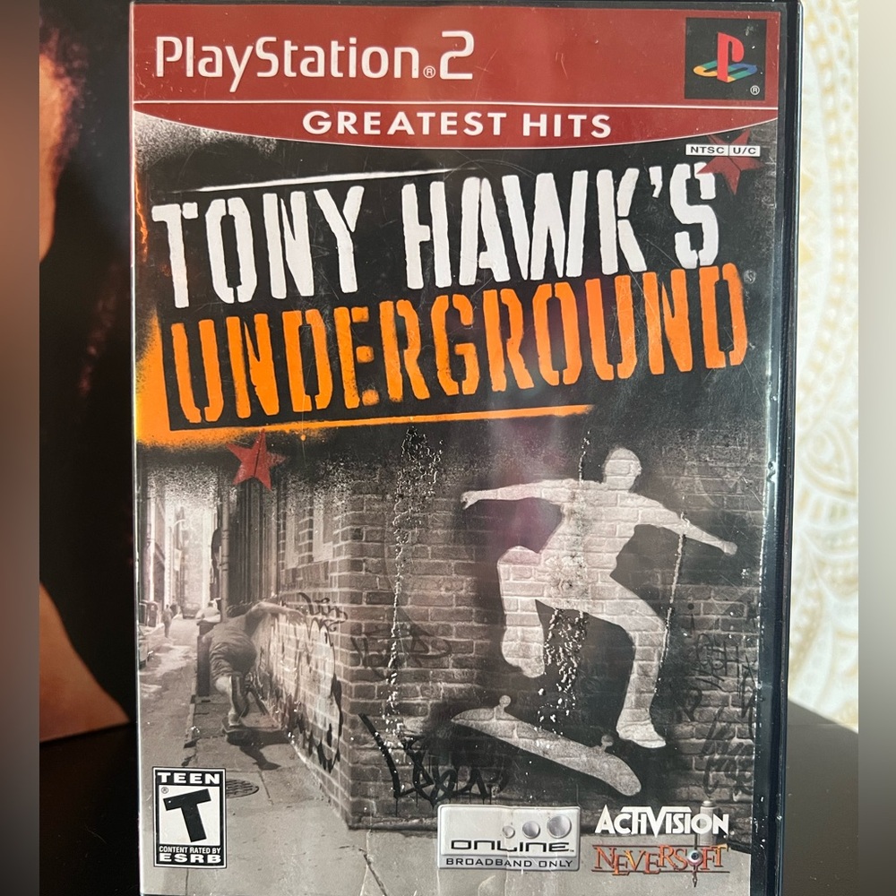 Tony Hawk’s Underground Greatest Hits Video Game for PlayStation 2 Console